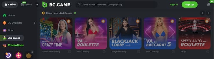 Discover the Excitement Online Crypto Casino BC.Game