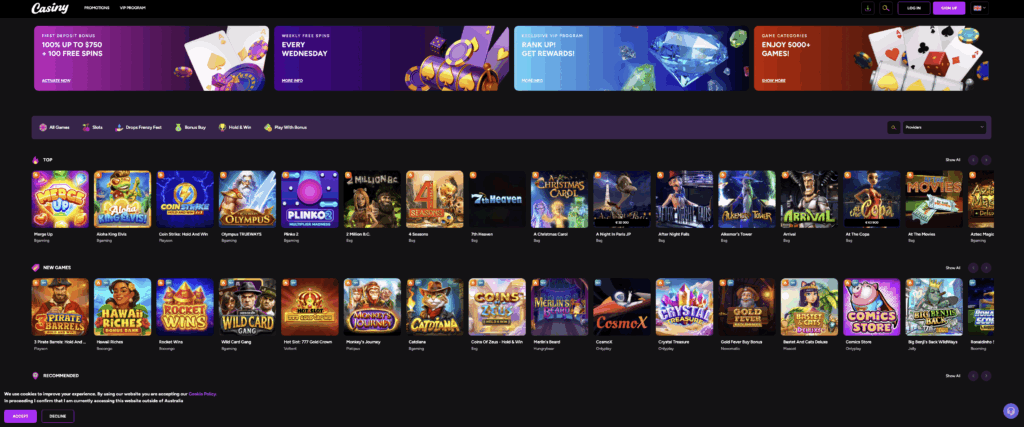 Discover the Exciting Opportunities with Casiny Casino No Deposit Bonus Discover the Exciting Opportunities with Casiny Casino No Deposit Bonus